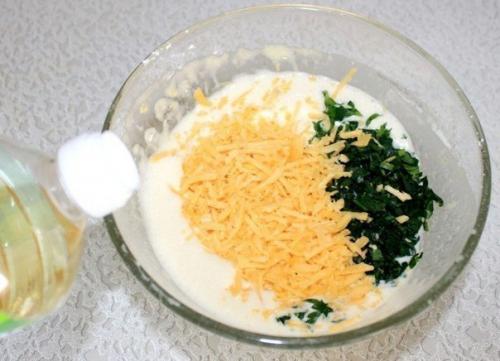 Тонкие блинчики с сыром и петрушкой. Тонкие блинчики с сыром и петрушкой.